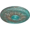 Ekena Millwork Kirke Ceiling Medallion (Fits Canopies up to 3 3/4"), 15 3/4"OD x 5/8"P, Copper Green Patina CM16KICGS - alternate 4